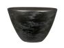 ovale pot palermo hoog h27l33d14cm frozen iron